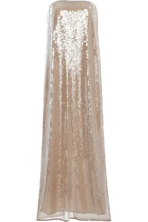 Staud Casey Sequined Maxi Dress - - US 2 - Moda Operandi