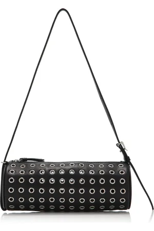 Proenza Schouler Silo Eyelet-Embellished Leather Shoulder Bag - - OS - Moda Operandi