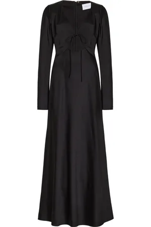 Significant Other Danika Tie-Detailed Crepe Maxi Dress - - US 2 - Moda Operandi