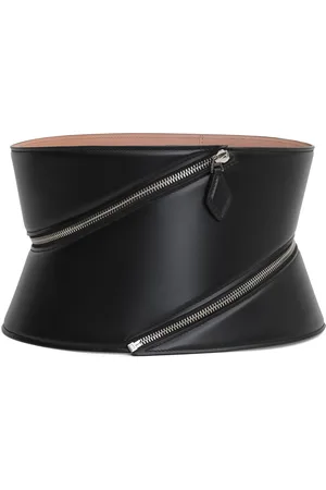 Alaïa Zip Leather Corset Belt - - 60 - Moda Operandi