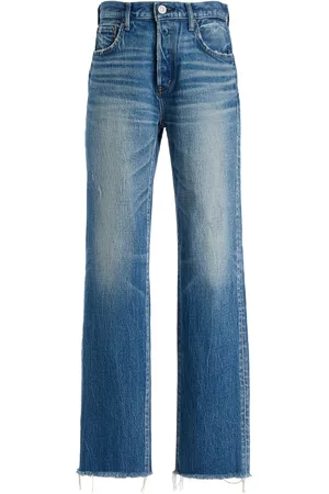 Moussy Rutherford Stretch Straight-Leg Jeans - - 24 - Moda Operandi