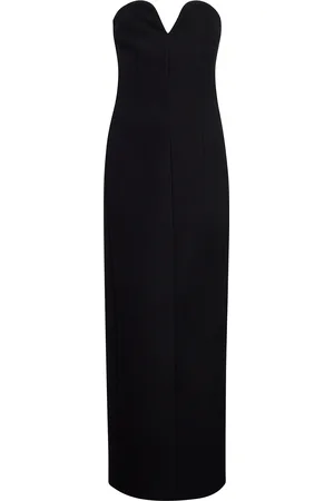 Khaite Yao Strapless Crepe Maxi Dress - - US 8 - Moda Operandi