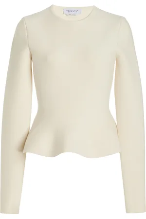 GABRIELA HEARST Hegel Wool Peplum Sweater - - S - Moda Operandi