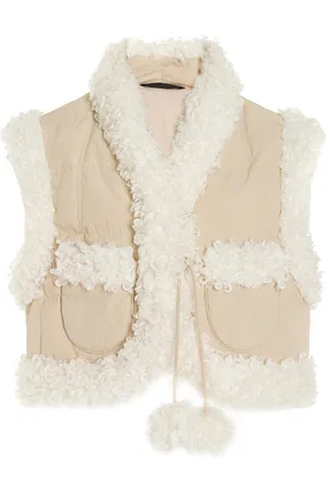Ienki Ienki Keptar Cropped Down Ski Vest - - M - Moda Operandi