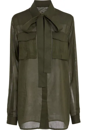 Elie saab Organdy Cotton Shirt - - M - Moda Operandi