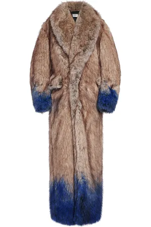 COPERNI Dip-Dyed Vegan Fur Coat - - L - Moda Operandi