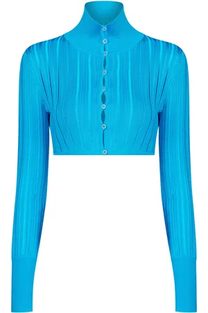 Alaïa Crinoline Cropped Cardigan - - FR 34 - Moda Operandi