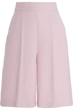 Carolina Herrera High-Rise Virgin-Wool Bermuda Shorts - - US 4 - Moda Operandi