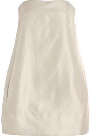 Staud Lidia Silk Dress - - US 8 - Moda Operandi