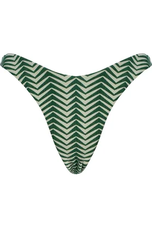 Zulu & Zephyr Zig-Zag Curve Bikini Brief - - AU 6 - Moda Operandi