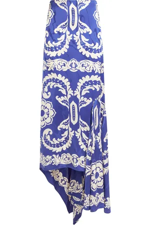 Etro Satin Maxi Skirt - - IT 38 - Moda Operandi