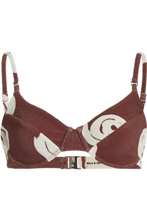 Zulu & Zephyr Textured Balconette Bikini Top - - US 2 - Moda Operandi