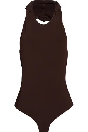 Courrèges Frame Illusion Hooded Bodysuit - - S - Moda Operandi
