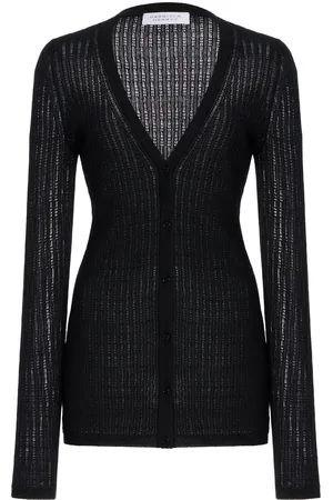GABRIELA HEARST Emma Pointelle-Knit Cashmere-Silk Cardigan - - XS - Moda Operandi