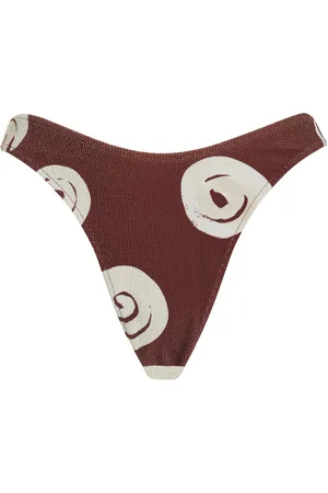 Zulu & Zephyr Curve Textured Bikini Brief - - US 2 - Moda Operandi