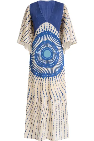 ALEXIS Matani Printed Satin Maxi Dress - - XS - Moda Operandi