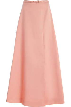 AJE Etta Taffeta Maxi Skirt - - AU 4 - Moda Operandi