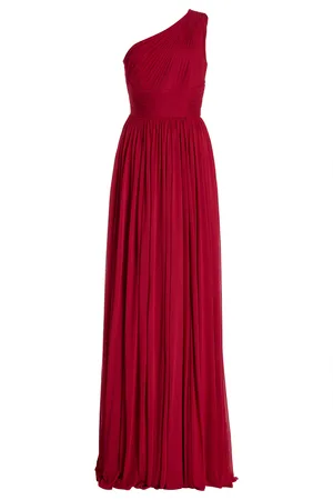Michael Kors Asymmetric Georgette Gown - - US 8 - Moda Operandi