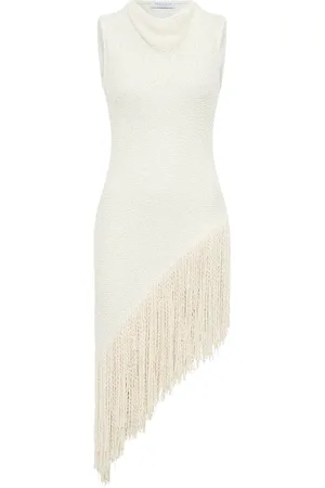 GABRIELA HEARST Ursin Fringed Silk Bouclé Top - - IT 38 - Moda Operandi
