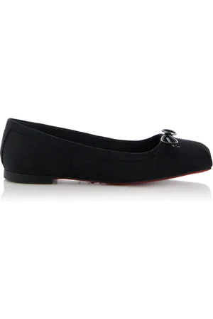 Christian Louboutin Mamadrague Moire Ballet Flats - - IT 36 - Moda Operandi