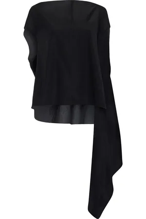 Proenza Schouler Ondine Draped Stretch-Silk Top - - US 0 - Moda Operandi