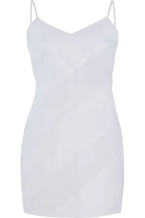 K.NGSLEY Hestia Spiral Cotton Mini Slip Dress - - FR 34 - Moda Operandi