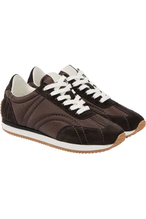 Totême Sport Leather-Trimmed Nylon Sneakers - - IT 38 - Moda Operandi