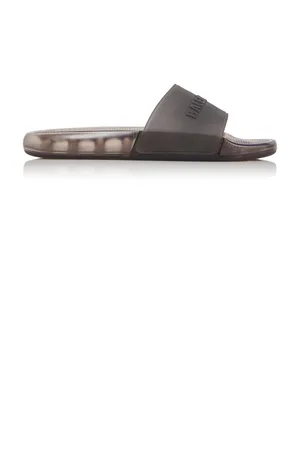 Balenciaga Pool Rubber Slide Sandals - - IT 36 - Moda Operandi