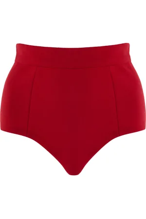 High Knit Cotton-Blend Boy Shorts - - XS - Moda Operandi