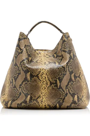 DRIES VAN NOTEN Python-Effect Leather Tote Bag - - OS - Moda Operandi