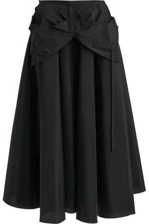 Maison Margiela Deconstructed-Waist Nylon Midi Skirt - - IT 36 - Moda Operandi
