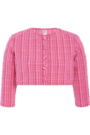 Lisa Marie Fernandez Seersucker Cardigan - - XS - Moda Operandi