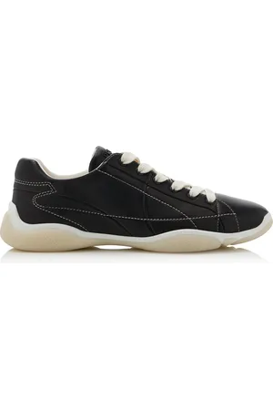 Prada Leather Sneakers - - IT 36 - Moda Operandi