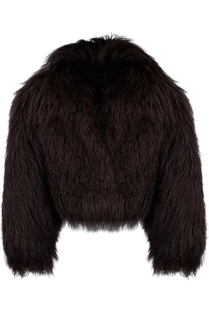 Manokhi Bruna Tibetan Shearling Fur Coat - - S - Moda Operandi