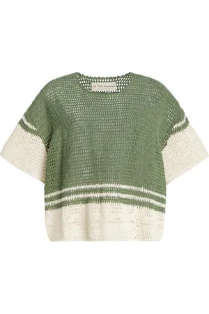 All That Remains Exclusive Willow Lace-Detailed Crocheted-Cotton Top - - AU 12 - Moda Operandi