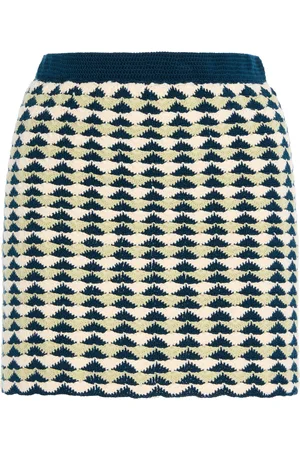 Escvdo Exclusive Totora Cotton Knit Mini Skirt - - XS - Moda Operandi