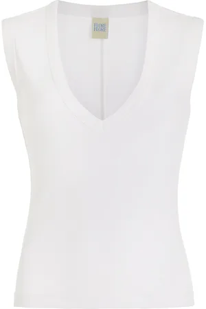 Flore Flore Dewi Cotton Tank Top - - M - Moda Operandi