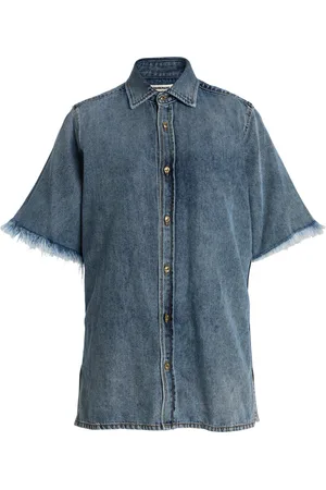 DARKPARK Lana Denim Shirt - - XS - Moda Operandi
