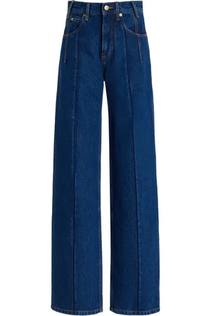 DARKPARK Lu Rigid High-Rise Straight-Leg Jeans - - 24 - Moda Operandi