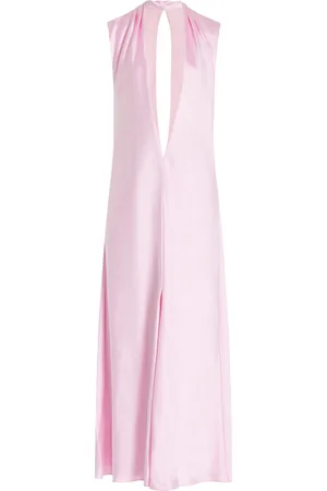 BRANDON MAXWELL The Daphne Plunge Caftan Dress - - US 0 - Moda Operandi