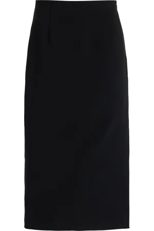 Carolina Herrera Exclusive Crepe Midi Pencil Skirt - - US 6 - Moda Operandi