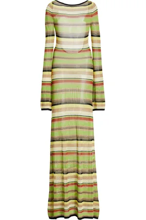 SIR Coastline Open-Back Striped Maxi Dress - - 2 - Moda Operandi