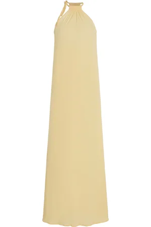 BEVZA Spikelet Crepe Maxi Dress - - S - Moda Operandi