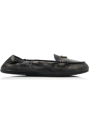 Prada Leather Loafers - - IT 36 - Moda Operandi