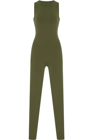 Norba Asymmetric Cut-out Jersey Leotard - - XS - Moda Operandi