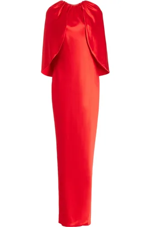 BRANDON MAXWELL Exclusive Silk Cape Gown - - US 2 - Moda Operandi