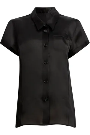 Khaite Keefe Silk Charmeuse Shirt - - M - Moda Operandi