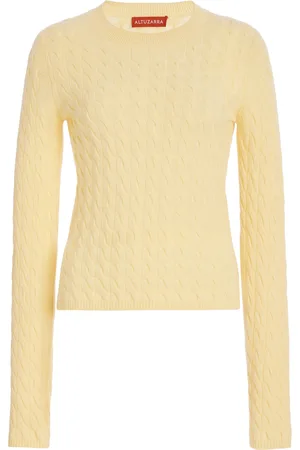Altuzarra Milla Cable-Knit Cashmere Sweater - - S - Moda Operandi