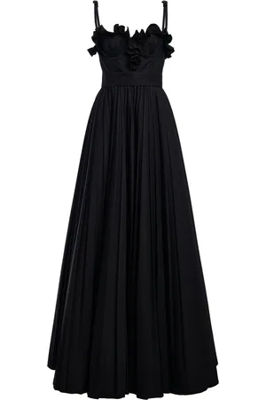 Giambattista Valli Ruffled Cotton-Poplin Maxi Dress - - IT 38 - Moda Operandi