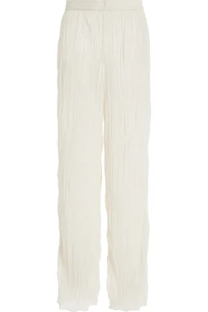 Jade Swim Amaya Crinkled Crepe Pants - - S/M - Moda Operandi